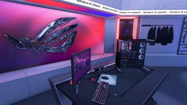 Alt view image 6 of 8 - PC Building Simulator - Republic of Gamers Workshop - PC [Steam Online Game Code]