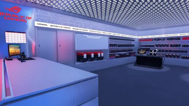 Alt view image 8 of 8 - PC Building Simulator - Republic of Gamers Workshop - PC [Steam Online Game Code]