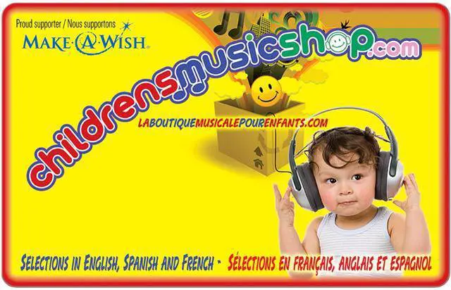 Main image of Childrens Music Shop $10 Gift Card (Email Delivery)