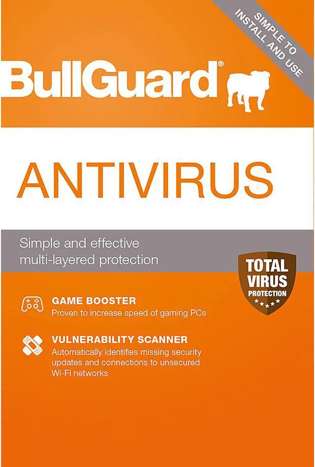 Main image of BullGuard Antivirus, 3 Devices 1 Year, PC Download