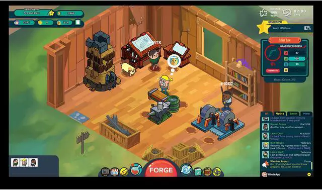 Alt view image 3 of 11 - Holy Potatoes! A Weapon Shop?! [Online Game Code]