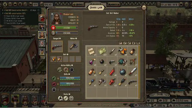 Main image of Bounty Train - New West [Online Game Code]