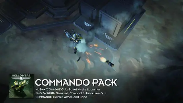 Alt view image 2 of 4 - HELLDIVERS™ Commando Pack - PC [Steam Online Game Code]