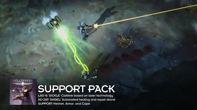 Alt view image 2 of 4 - HELLDIVERS™ Support Pack - PC [Steam Online Game Code]