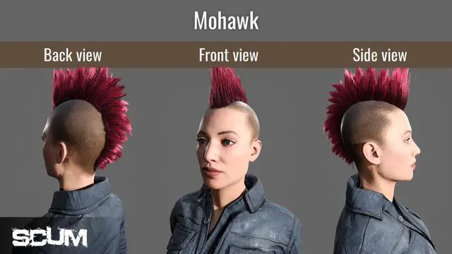 Alt view image 5 of 15 - SCUM Female Hair Pack - PC [Steam Online Game Code]