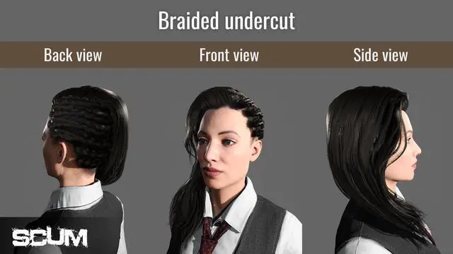 Alt view image 6 of 15 - SCUM Female Hair Pack - PC [Steam Online Game Code]