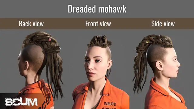 Alt view image 7 of 15 - SCUM Female Hair Pack - PC [Steam Online Game Code]