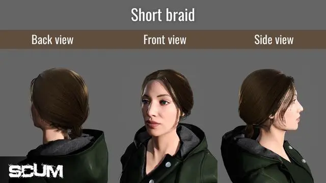Alt view image 12 of 15 - SCUM Female Hair Pack - PC [Steam Online Game Code]