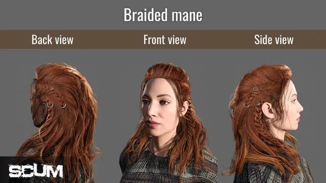 Alt view image 14 of 15 - SCUM Female Hair Pack - PC [Steam Online Game Code]