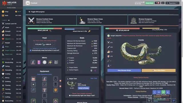 Alt view image 2 of 18 - Melvor Idle: Throne of the Herald - PC Digital [Epic games]