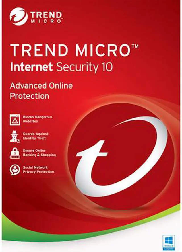 Main image of TREND MICRO Internet Security 10 - 1 PC