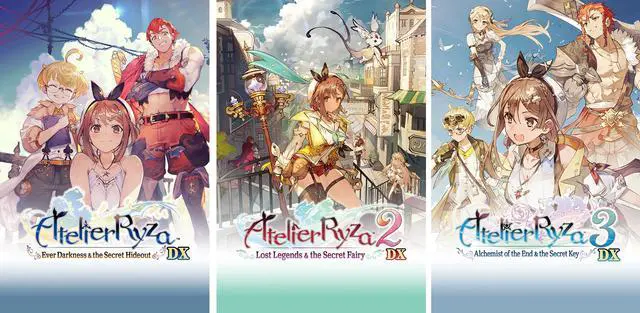 Main image of Atelier Ryza Secret Trilogy Deluxe Pack for PC [Steam Code, United States]