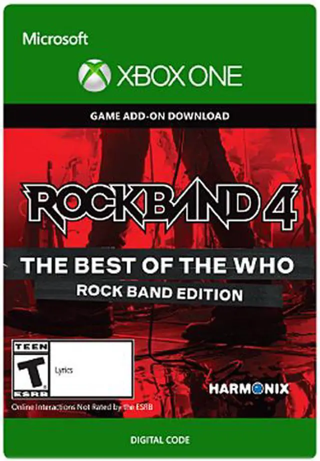 Main image of Rock Band 4 - The Who Pack XBOX One [Digital Code]