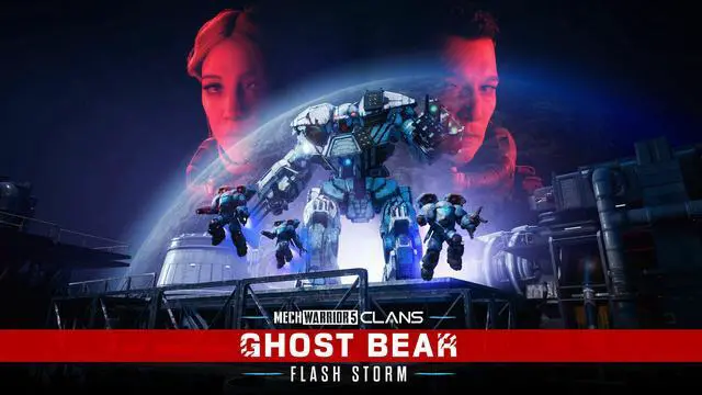 Main image of MechWarrior 5: Clans - Ghost Bear: Flash Storm - PC [Steam Online Game Code]