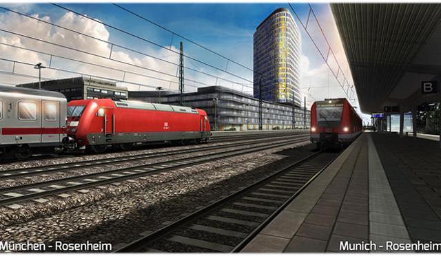 Alt view image 7 of 9 - Train Simulator: München - Rosenheim Route Add-On [Online Game Code]
