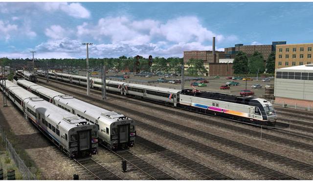 Alt view image 9 of 9 - Train Simulator: North Jersey Coast Line Route Add-On [Online Game Code]