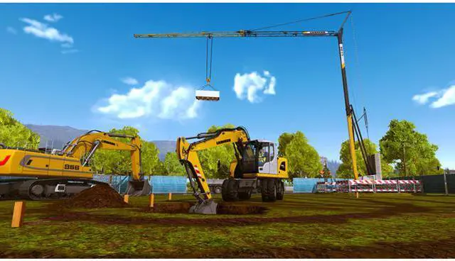 Alt view image 2 of 8 - Construction Simulator 2015: Liebherr A 918 [Online Game Code]