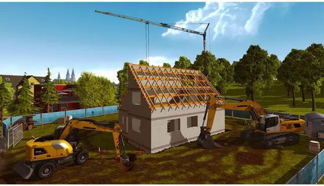 Alt view image 8 of 8 - Construction Simulator 2015: Liebherr A 918 [Online Game Code]