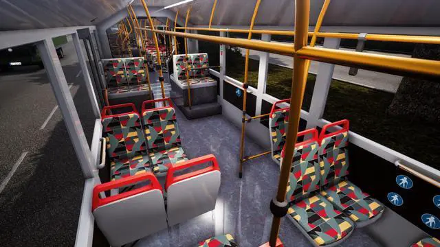 Alt view image 14 of 20 - Bus Simulator 18 - Mercedes-Benz Interior Pack 1 - PC [Online Game Code]