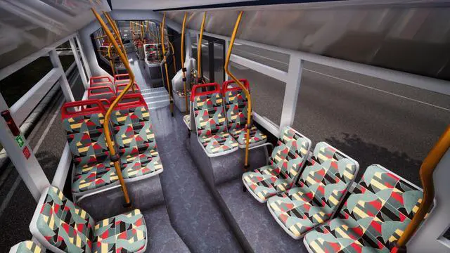 Alt view image 15 of 20 - Bus Simulator 18 - Mercedes-Benz Interior Pack 1 - PC [Online Game Code]