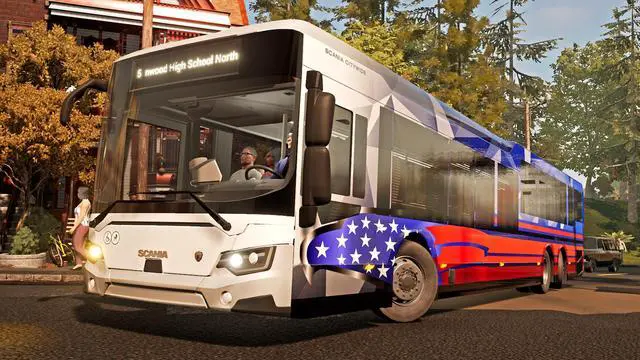 Alt view image 9 of 11 - Bus Simulator 21 - USA Skin Pack - PC [Online Game Code]