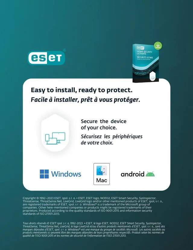 Alt view image 3 of 4 - ESET Home Security Ultimate - 5 Device, 1 Year [Digital Code]