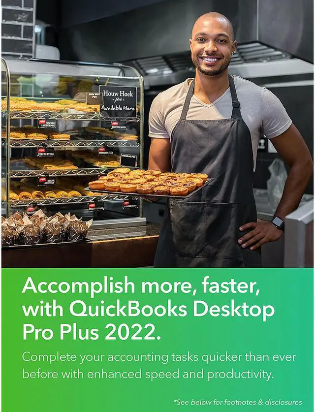 Alt view image 2 of 3 - Intuit QuickBooks Desktop Pro Plus 2022, Disc