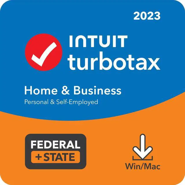 Main image of Intuit TurboTax Home & Business with State 2023 PC/MAC Download