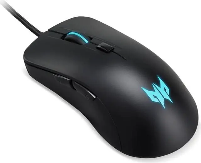 Alt view image 2 of 5 - Predator Cestus 310 Mouse - Optical - Cable - Black - 1 Pack - USB - 4200 dpi - Scroll Wheel - 6 Button(s) - 0 Programmable Button(s)