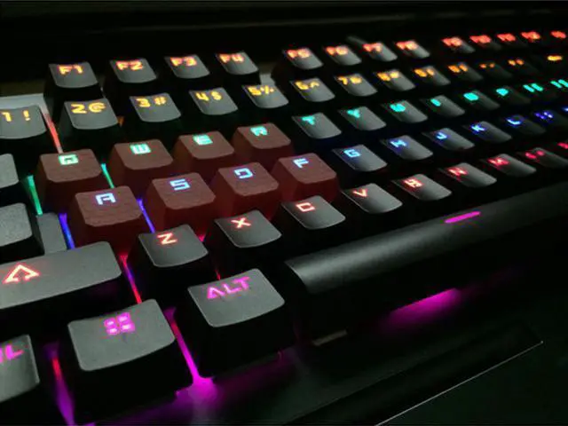 Alt view image 4 of 6 - Bloody B740A Light Strike (LK) Optical Mechanical Gaming Keyboard - Linear Black Switch