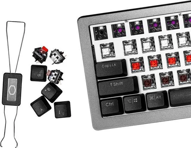 Alt view image 4 of 16 - Cooler Master CK720 65% Gaming Keyboard CK720GKKM1US