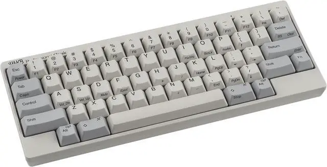 Alt view image 2 of 9 - Happy Hacking Keyboard Professional Classic (Wired, USB-C, Mac, Windows, White, Printed) with 2 Year Advance Exchange Warranty CG01000-296201