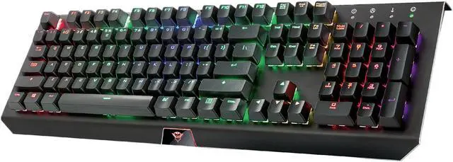 Alt view image 2 of 8 - Trust GXT 890 Cada RGB Mechanical Gaming Keyboard - with Quick Responding Switches and Customizable Per-key RGB LED Illumination