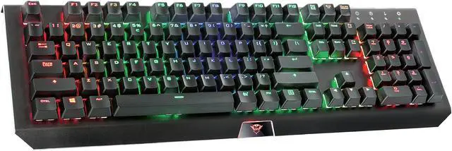 Alt view image 3 of 8 - Trust GXT 890 Cada RGB Mechanical Gaming Keyboard - with Quick Responding Switches and Customizable Per-key RGB LED Illumination