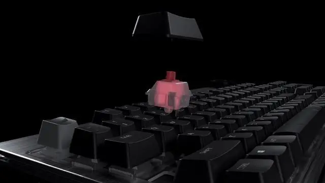 Alt view image 4 of 11 - MOUNTAIN Everest Core Compact Mechanical Gaming Keyboard - USB Hub - Linear and Quiet - RGB Backlit - Gunmetal Gray