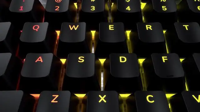 Alt view image 5 of 11 - MOUNTAIN Everest Core Compact Mechanical Gaming Keyboard - USB Hub - Linear and Quiet - RGB Backlit - Gunmetal Gray