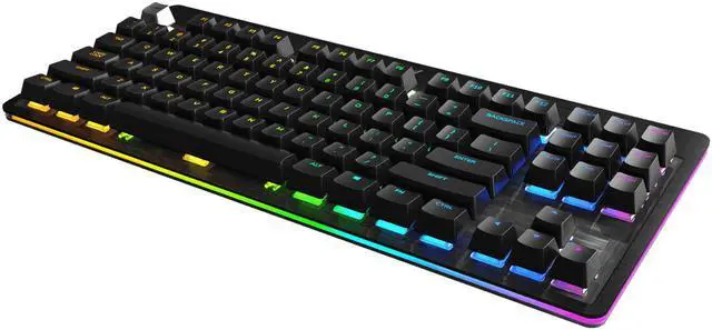 Main image of MOUNTAIN Everest Core Compact Mechanical Gaming Keyboard - USB Hub - Tactile and Clicky - RGB Backlit - Midnight Black