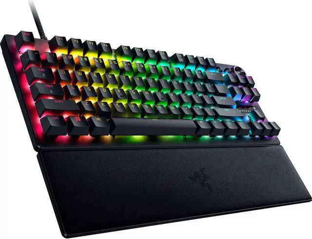 Alt view image 4 of 14 - Razer Huntsman V3 Pro Tenkeyless Analog Optical Esports Keyboard