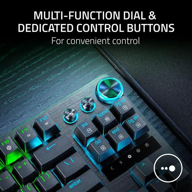 Alt view image 12 of 14 - Razer Huntsman V3 Pro Tenkeyless Analog Optical Esports Keyboard