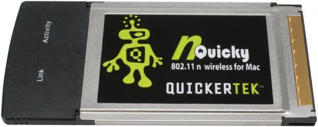 QUICKERTEK nQuicky PCMCIA/CardBus Upgrade Kit Model nCard-PCMCIA ...