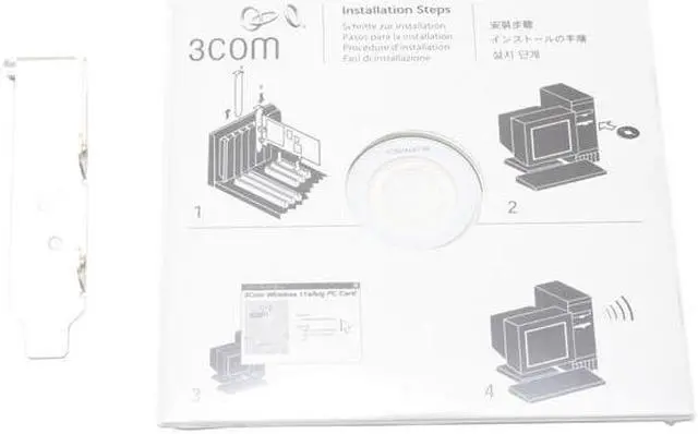Alt view image 3 of 4 - 3com 3CRDAG675B WiFi WMM
WPA, WPA2
IEEE 802.11e
IEEE 802.1X
IEEE 802.3
IEEE 802.3u
Wi-Fi certified
IEEE 802.11a
IEEE 802.11b
IEEE 802.11g PCI Wireless Adapter up to 108Mbps Wireless Adapter