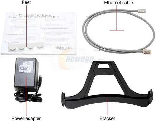 Alt view image 4 of 5 - 3com 3CR870-95-US OfficeConnect VPN Firewall