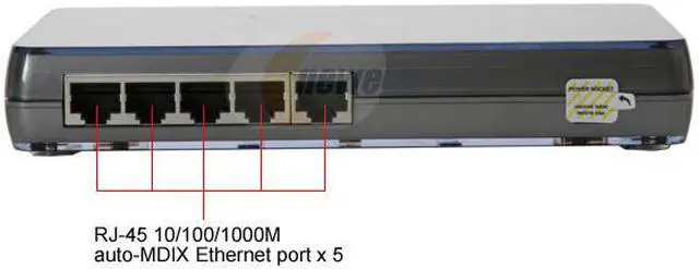 Alt view image 2 of 5 - 3com 3CGSU05 Gigabit Switch 5