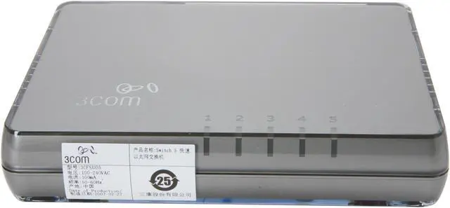 Main image of 3com 3CFSU05 Switch 5
