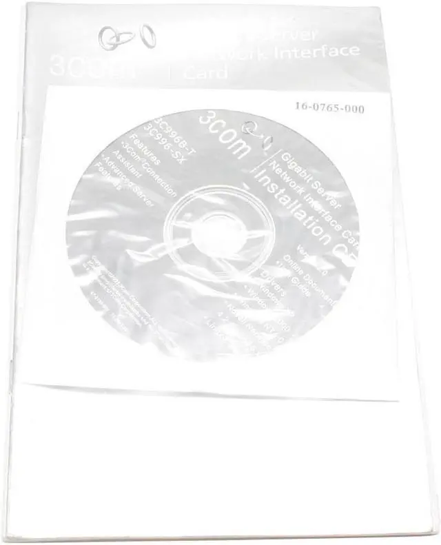 Alt view image 4 of 5 - 3com 3c996sx Gigabit Fiber SX Server Network Interface Adapter 10/100/1000Mbps PCI 2.2 or PCI-X 1.0 2 x RJ45