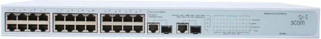 Alt view image 2 of 6 - 3com 3C16491 Baseline Switch 2426-PWR Plus