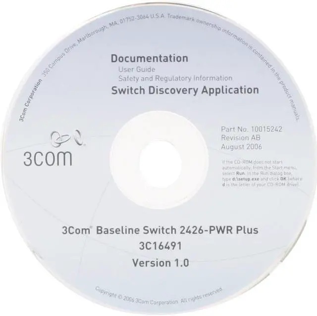 Alt view image 5 of 6 - 3com 3C16491 Baseline Switch 2426-PWR Plus
