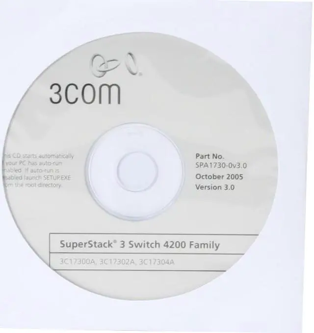 Alt view image 7 of 7 - 3com 3C17300A Switch 4200 26-Port