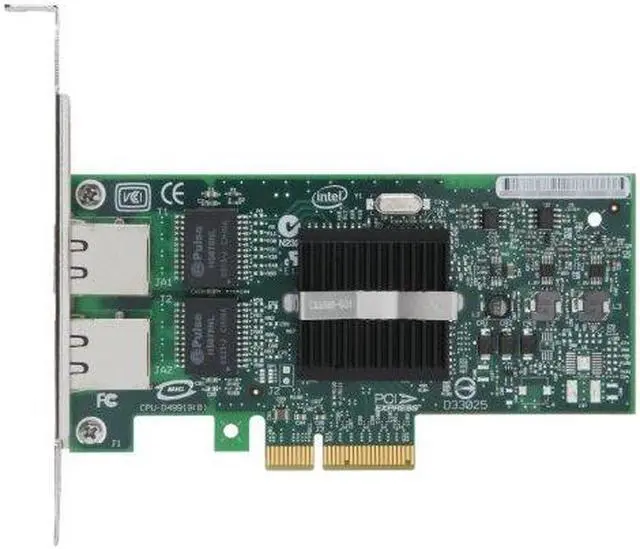 Alt view image 4 of 17 - Intel EXPI9402PT PRO/1000 PT Dual Port Server Adapter 10/100/1000Mbps PCI-Express 2 x RJ45