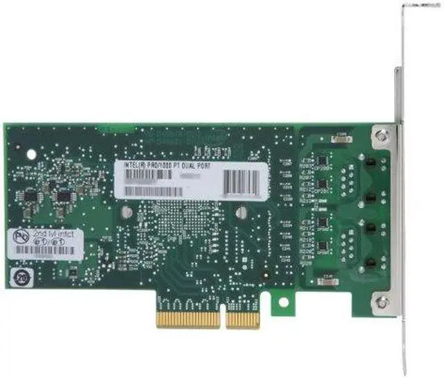 Alt view image 5 of 17 - Intel EXPI9402PT PRO/1000 PT Dual Port Server Adapter 10/100/1000Mbps PCI-Express 2 x RJ45